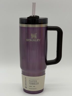 Wisteria Shine Textured Stanley Quencher 30oz